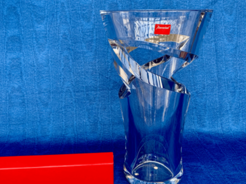 Baccarat "Tornado" Crystal Vase