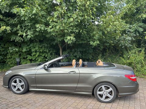Cabrio Mercedes 220 CDI, met AMG pakket