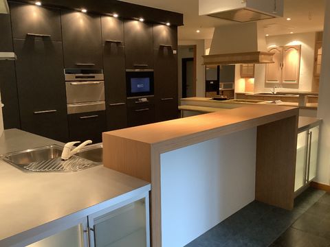 Keuken MDF gelakt/fineer vlak(DA VINCI)