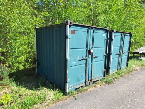Warsco Materiaalcontainer incl.oprijplaten