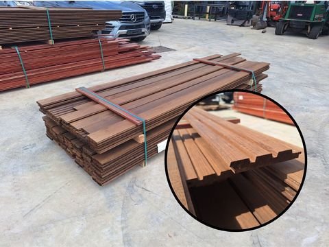 Thermo ayous 2 profielen dubbel +triple 20x140 MM +/-35m2. B-kwaliteit