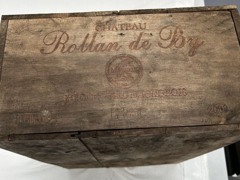 12 flessen chateau Rollan de Bry 2009