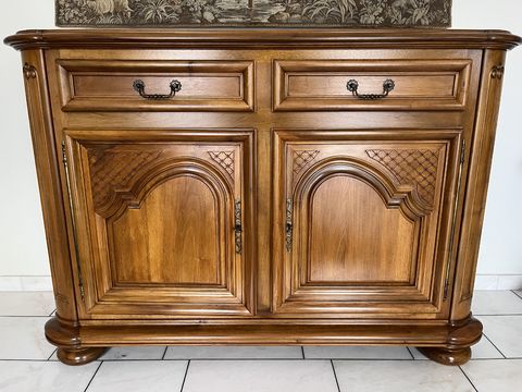 Antique low sideboard