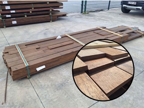 Thermo frake plank 20x140 MM, +/-35 m2. B-kwaliteit