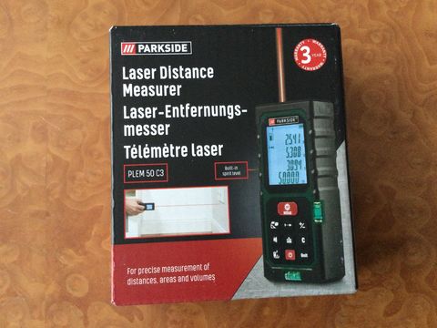 Laser afstandsmeter Parkside PLEM 50 C3 ( inv 30)