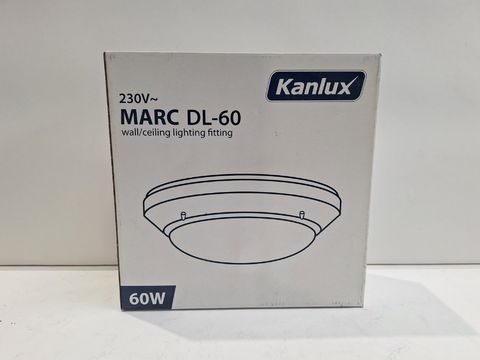 Kanlux MARC DL-60 Wand- en Plafondarmatuur IP54 - Set van 6 stuks
