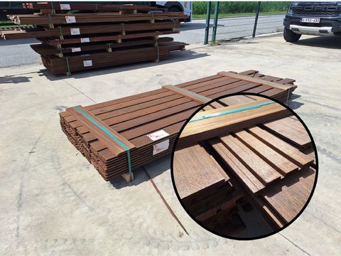Thermo frake triple gevelbekleding 20x140 MM, +/- 20m2. B-kwaliteit