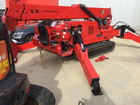 Spidercrane Crowler HXB 5,5t, 14 m, bwj 22/03/2020 diesel/Electrisch 380V