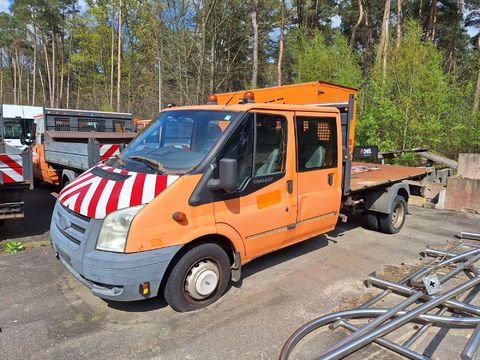 Ford Transit Dubbele Cabine met Open Laadbak