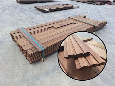 Thermo ayous triple gevelbekleding 20x140 MM, +/- 20m2. B-kwaliteit
