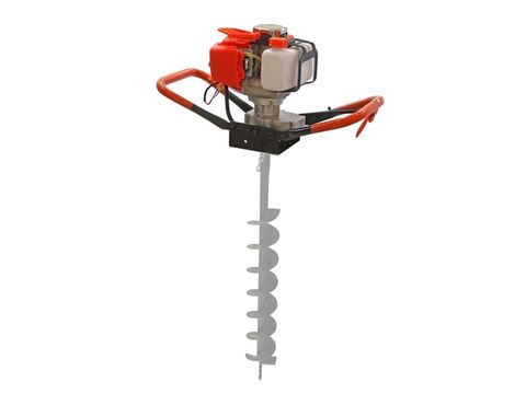 Grondboor met benzinemotor
