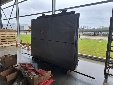 Industrial fire/sliding door incl. guide rail