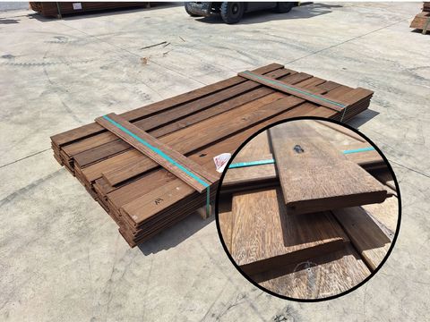 Thermo ayous blokhut 20x140 MM, +/- 15m2. B-kwaliteit