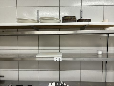 RVS keukenrek 