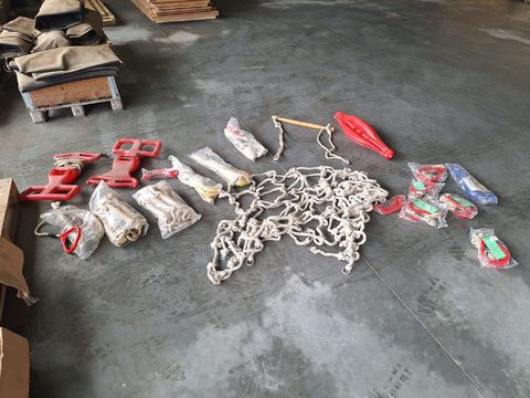 Fate parts for a wooden playground or climbing course