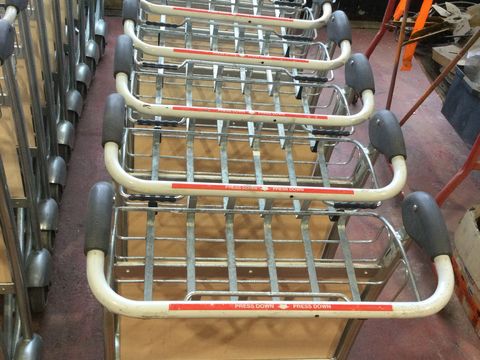 Wanzl Bagage transport kar - lugage cart per 10 stuks