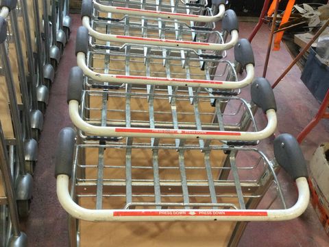 Wanzl Bagage transport kar - lugage cart per 10 stuks