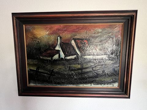 Oil painting by the artist Tessely