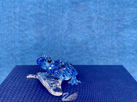Swarovski HomeDeco Crystal Miniature Frog