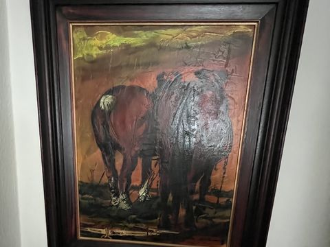 Oil painting by the artist Tessely
