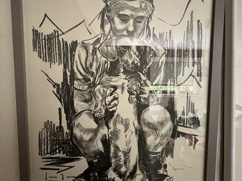 Original lithograph by Tessely