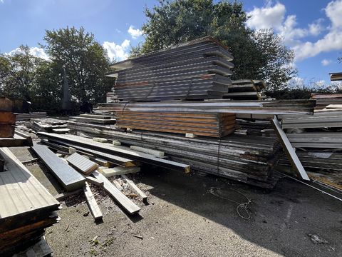 Partij sandwichpanelen