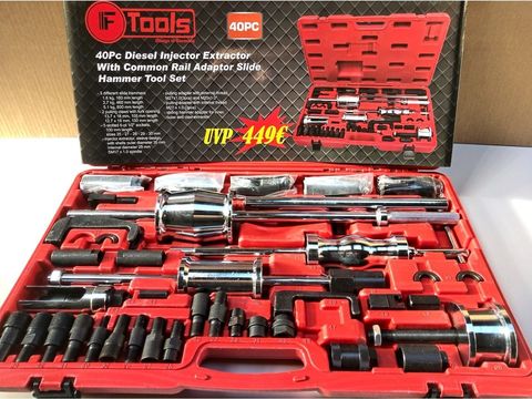 Diesel verstuiver slagtrekker inclusief adapters