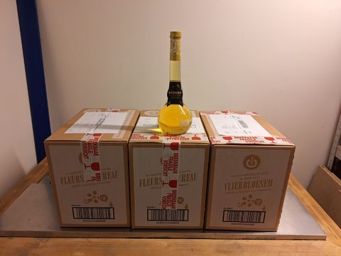 3 Dozen van  6 Flessen RoomeR Vlierbloesem Aperitief