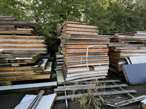 Partij sandwichpanelen