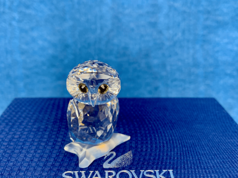 Swarovski HomeDeco Crystal Miniature Owl