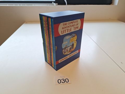 Collectie van "Little Tim" door Edward Ardizzone in originele cassette