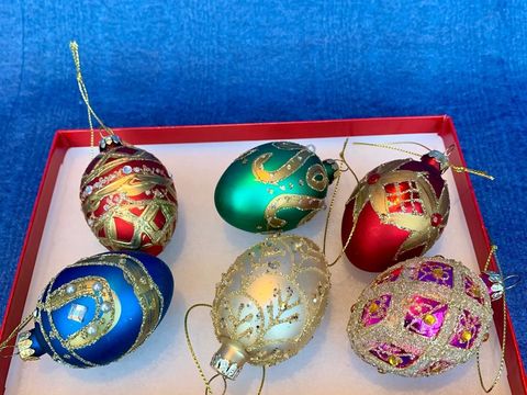 Handmade Fabergé Inspired X-mass Deco 6X