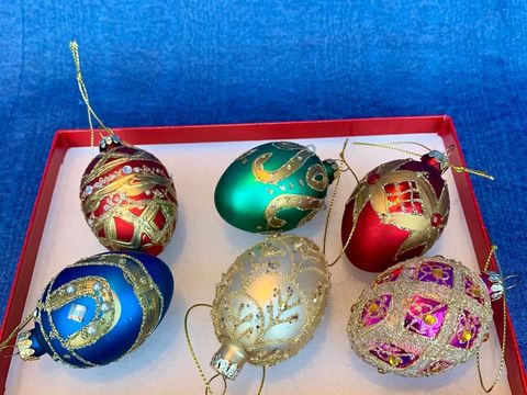 Handmade Fabergé Inspired X-mass Deco 6X