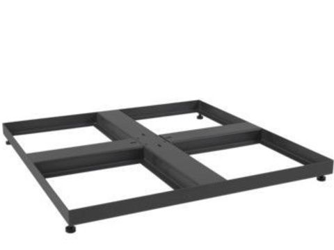 Brafab Smillson Parasolvoet zwart