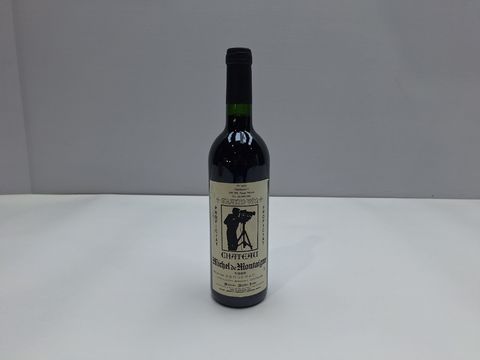 1 fles Château Michel de Montaigne – Bergerac – 1985  – 75 cl