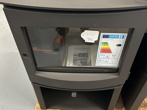 Houtkachel Dik Geurts Ivar 8 Store, 7.3 kw, Nieuw, vrijstaand toestel