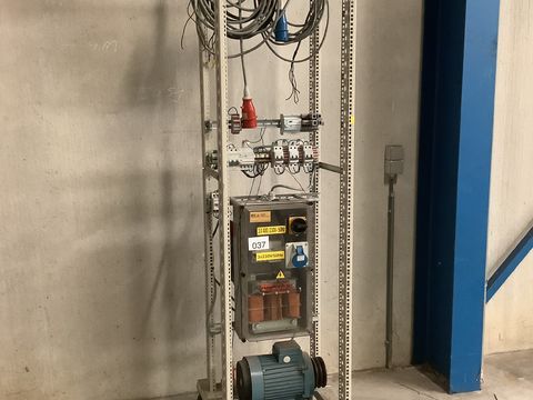 Mobiel test-en oefen apparaat bordenbouw