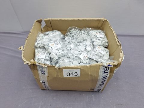 Afsluitdoppen type PG16-TPE  grijs / wit kunststof