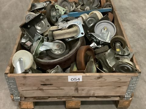 Partij zware last wielen div.maten