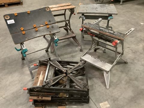 Partij inklapbare werkbankjes