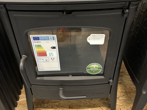 Houtkachel Hergom E20SE, 5.7 kw; Nieuw , vrijstaand model