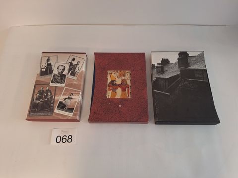 Folio Society – English Journey, Egypt Revealed & Nervous Splendour – 3 luxe boeken