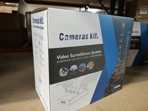 CCTV camera beveiligingset met 4 nachzichtcameras