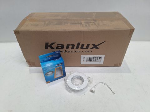 Groot Lot Kanlux Luto CTX Inbouwspots (Wit) – 50 Stuks