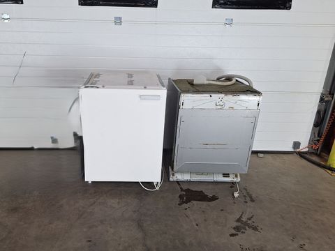 Gebruikte inbouw vaatwasser Miele en koelkast Bosch