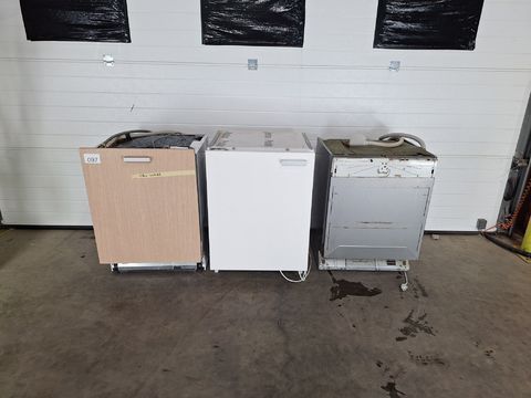 Gebruikte inbouw vaatwasser Miele,Beko en koelkast Bosch