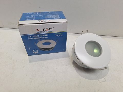 Groot Lot V-TAC Waterbestendige Inbouwspots (Wit) – 60 Stuks