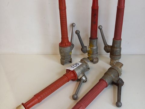 5 st. straalpijpen(nozzles)