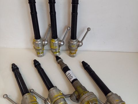 7 st. straalpijpen(nozzles)
