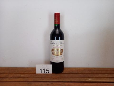 Chateau Kirwan, grand cru classe, Margaux, 1995
